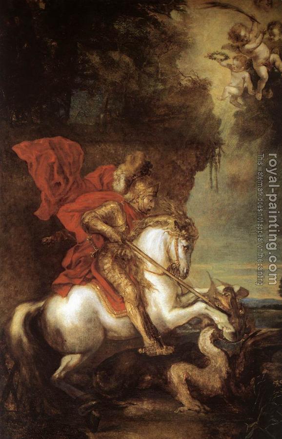 Anthony Van Dyck : St George and the Dragon